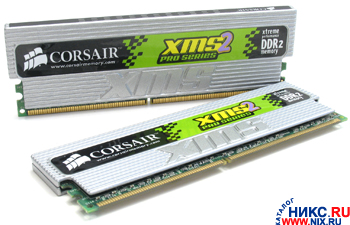    DDR-II DIMM 2048Mb PC-5400 Corsair [TWIN2X2048-5400C4PRO] KIT 2*1Gb