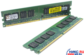    DDR-II DIMM 2048Mb PC-5300 Kingston KIT 2*1Gb CL5