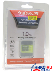    SanDisk Memory Stick PRO DUO MagicGate 1Gb