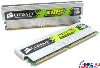    DDR-II DIMM 2048Mb PC-6400 Corsair [TWIN2X2048-6400PRO] KIT 2*1Gb