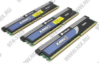   DDR3 DIMM  6Gb PC-12800 Corsair XMS3 [TR3X6G1600C7] KIT 3*2Gb