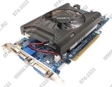   PCI-E 512Mb DDR-3 Gigabyte GV-N98TGR-512I (RTL) +DVI+HDMI+SLI[GeForce 9800GT]