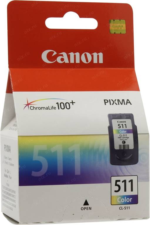 купить Картридж Canon CL-511 Color для PIXMA MP240/260/480, MX320/330