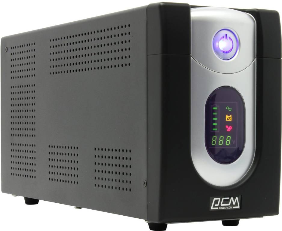  UPS  1200VA PowerCom (IMD-1200AP) +USB+RJ11/45 (  )