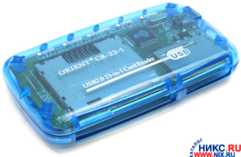   Orient 10-in-1 USB2.0 CF/MD/SM/MMC/RSMMC/SD/xD/MS(/Pro/Duo) Card Reader/Writer