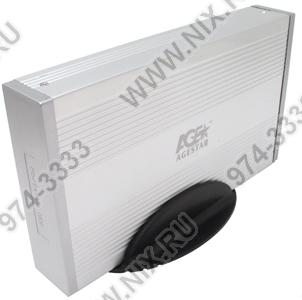    USB2.0  . 3.5 SATA HDD AgeStar [SUB3O1-Silver] (Al)