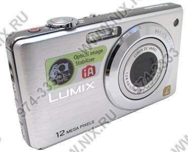    Panasonic Lumix DMC-FS12-S[Silver](12.1Mpx,31-124mm,4x,F2.8-F5.9,JPG,50Mb+0Mb SD/SDH