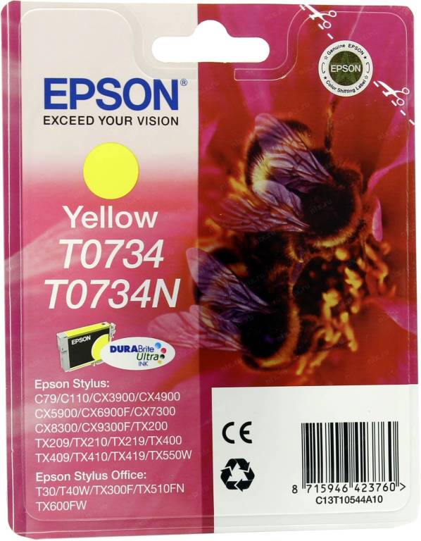   Epson T07344/T10544 Yellow  EPS ST C79/CX3900/CX4900/CX5900/CX6900F (o) 5.5ml