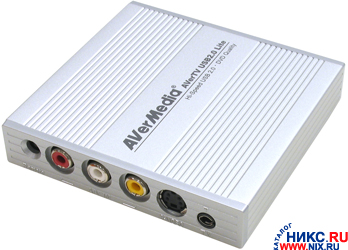   EXT TV Tuner  AVerMedia [AVerTV USB2.0 Lite] MPEG-1/2/4 support, Portable