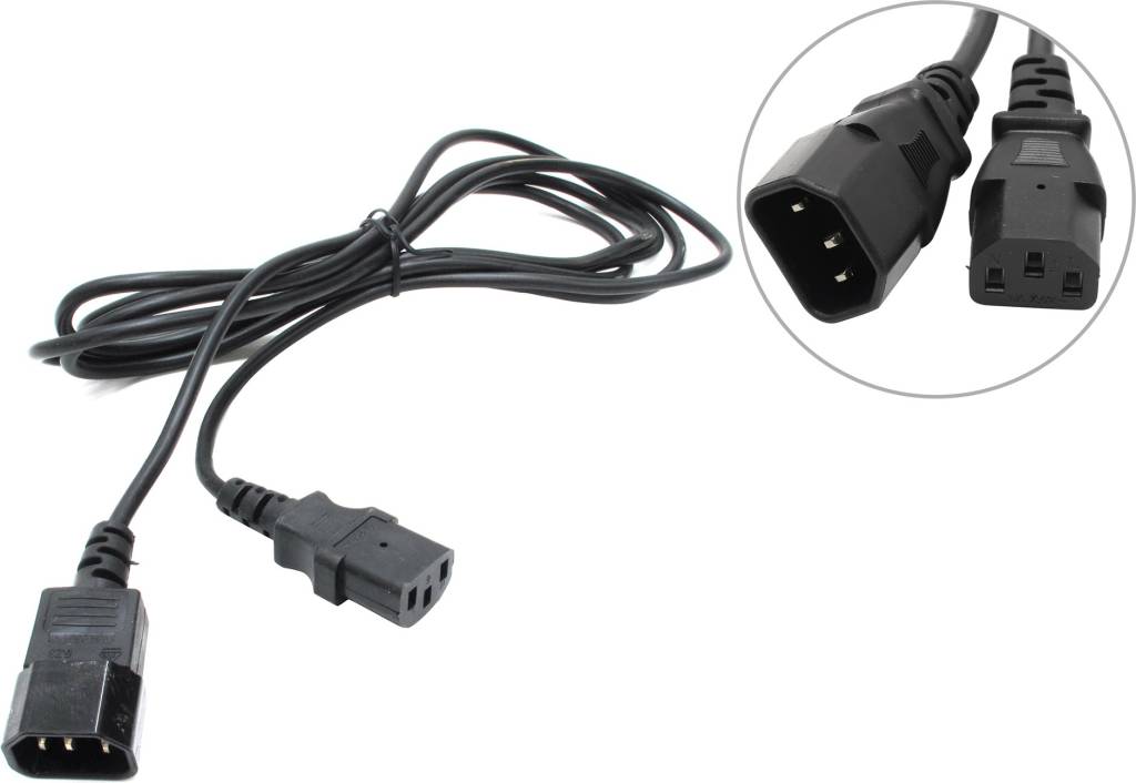 купить Сетевой кабель  3.0 м (монитор-системный блок)/(UPS-устройство) Cablexpert (PC-189-10)