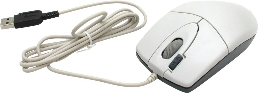   USB A4-Tech 2X Click Optical Mouse [OP-620D-White] (RTL) 4.( )
