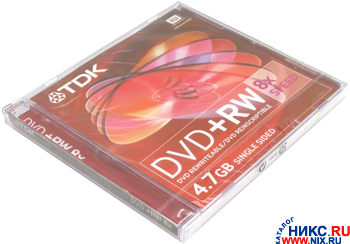   DVD+RW TDK 8x 4.7Gb