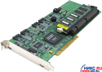   Promise FastTrak S150 SX4-64DIMM(OEM)PCI,SATA150,RAID 0/1/0+1/5/JBOD,4-Channel,Cach
