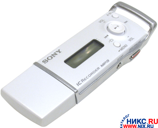   . SONY [ICD-U60W-White] (MP3 player, 512Mb/15065, LCD, USB, 1xAAA)