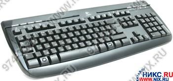   USB Logitech Internet 350 Keyboard Y-SAG76A Black Ergo 104+8 / [967740]
