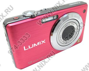    Panasonic Lumix DMC-FS12-P[Pink](12.1Mpx,31-124mm,4x,F2.8-F5.9,JPG,50Mb+0Mb SD/SDHC,