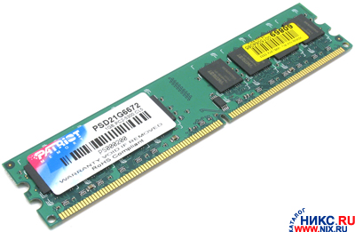    DDR-II DIMM 1024Mb PC-5300 Patriot CL5