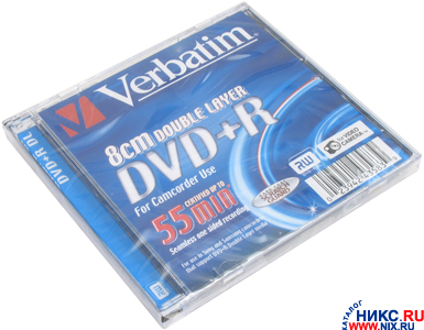   Mini DVD+R Verbatim 2.6Gb 2.4x Double Layer