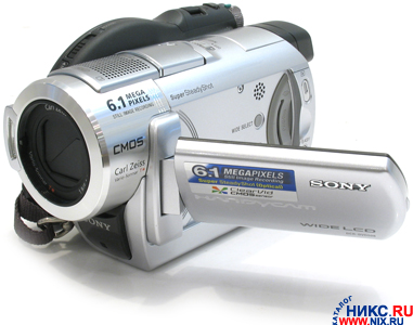    SONY DCR-DVD508E Digital Handycam Video Camera(DVD-R/-RW/+RW/+R DL,6.1 Mpx,10xZoom,
