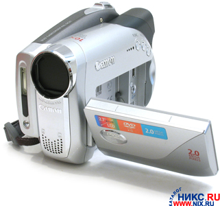    Canon DC21 DVD Camcorder(DVD-RW/-R/-R DL,2.0 Mpx,10xZoom,,,2.7,Mini SD,USB2