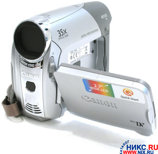   Canon MD130 Digital Video Camcorder(miniDV,35xZoom,0.5Mpx,,SD/SDHC/MMC,2.7,US
