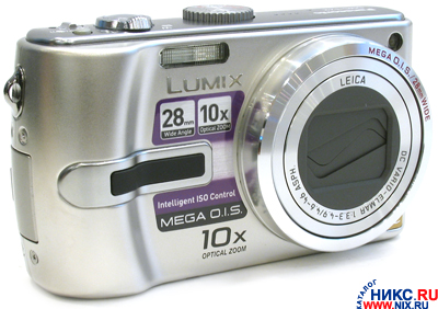    Panasonic Lumix DMC-TZ2-S[Silver](6.0Mpx,28-280mm,10x,F3.3-4.9,JPG,12.7Mb+0Mb SD/SDH