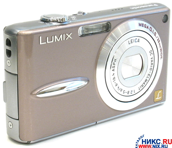    Panasonic Lumix DMC-FX30-T[Brown](7.2Mpx,28-100mm,3.6x,F2.8-F5.6,JPG,27Mb+0Mb SD/SDH