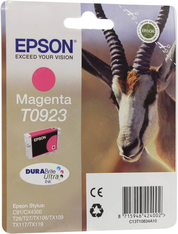   Epson T09234/T10834 Magenta  EPS ST C91/CX4300/T26/TX106/109  !!!   !!!