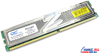   DDR-II DIMM 1024Mb PC-6400 OCZ [OCZ2P800R21G] 4-4-4-15