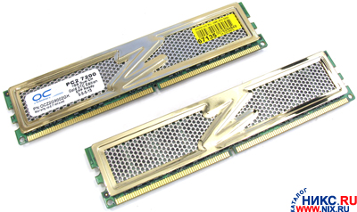    DDR-II DIMM 2048Mb PC-7200 OCZ [OCZ2G9002GK] KIT 2*1Gb 5-5-5-15
