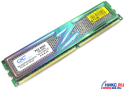    DDR-II DIMM 1024Mb PC-8000 OCZ [OCZ2TA1000VX21G] 4-4-4-15