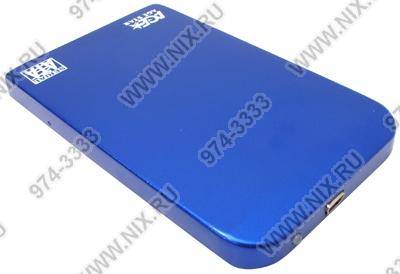    USB2.0  . 2.5 SATA HDD AgeStar [SUB2O1-Blue] (Al)