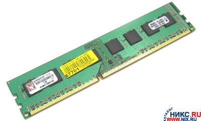    DDR3 DIMM  1Gb PC-10600 Kingston [KVR1333D3N8/1G] CL8