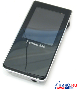   Transcend T.sonic 840 [TS4GMP840] (MP3/WMA Player, FM Tuner, , 4Gb, USB2.0, Li-Ion)