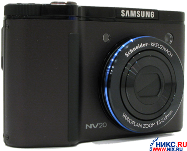    Samsung NV20[Black](12.1Mpx,34-102mm,3x,F2.8-5.2,JPG,20Mb+0Mb SD/SDHC/MMC,2.5,USB2.