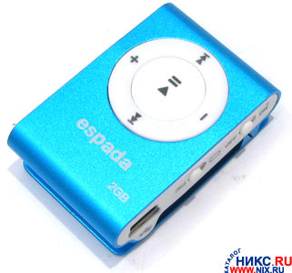   Espada [E-323-2Gb-Blue](MP3/WMA/ASF Player,2Gb,USB2.0,Li-Ion)
