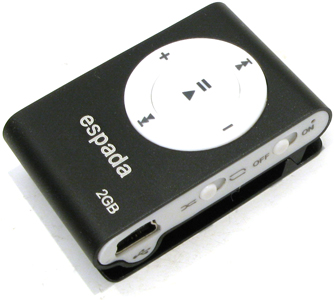   Espada [E-323-2Gb-Black](MP3/WMA/ASF Player,2Gb,USB2.0,Li-Ion)