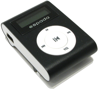   Espada [E-423-2Gb-Black](MP3/WMA Player,FM Tuner,2Gb,.,USB,Li-Ion)