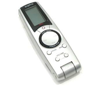   . SANYO ICR-A125M (MP3 player, 128Mb, LCD,USB)