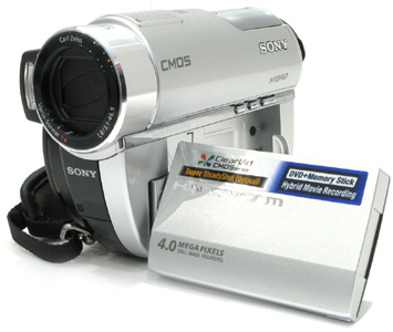    SONY DCR-DVD910E Digital Handycam Video Camera(DVD-R/-RW/+RW/+R DL,1.49Mpx,15xZoom,