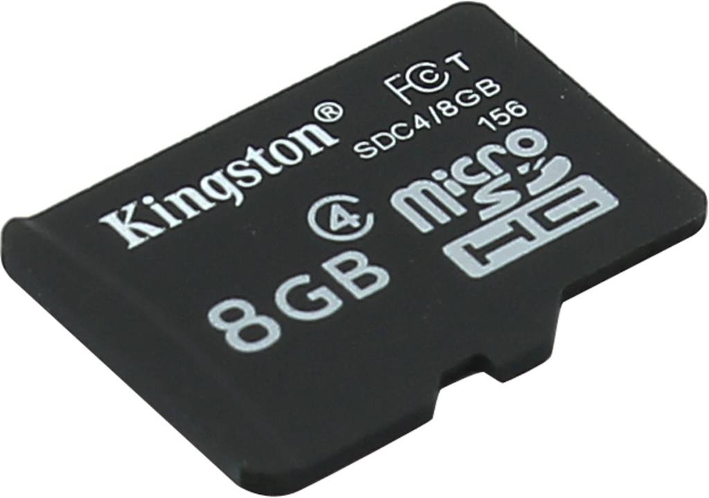    microSDHC  8Gb Kingston [SDC4/8GBSP] Class4