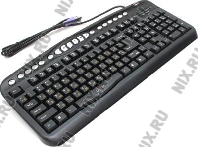   USB&PS/2 OKLICK Multimedia Keyboard[330M]Black107+19 /+USB [