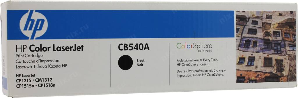  - HP CB540A 125 Black ()  LJ CP1215/1515N/1518Ni 2200 .