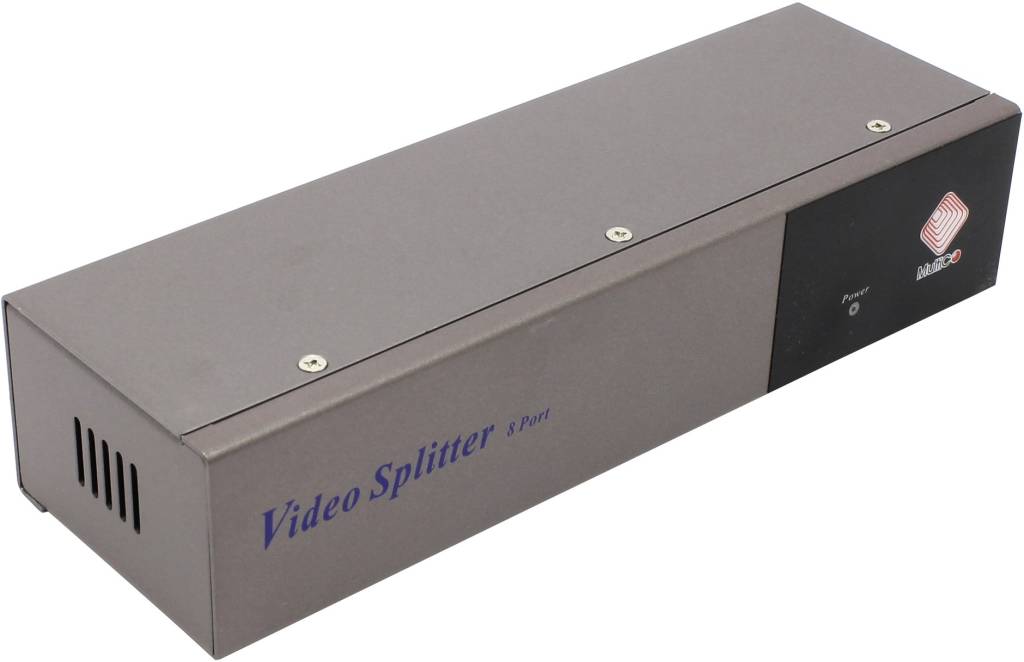   VGA 8-Port Video Splitter (VGA15M+8xVGA15F) MultiCo [EW-S008VEC]