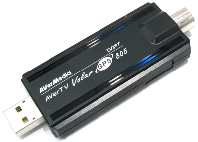   EXT TV Tuner  AVerMedia [AVerTV Volar GPS 805] USB (RTL)