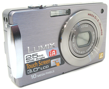    Panasonic Lumix DMC-FX500-S[Silver](10.1Mpx,25-125mm,5x,F2.8-F5.9,JPG,50Mb+0Mb SD/SD