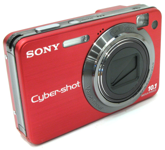    SONY Cyber-shot DSC-W170[Red](10.1Mpx,28-140mm,5x,F3.3-5.2,JPG,15Mb+0Mb MS Duo,2.7,