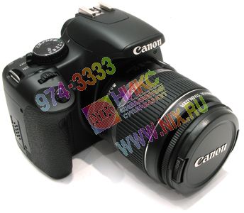    Canon EOS 450D Black[EF-S 18-55 IS KIT](12.2Mpx,29-88mm,3x,F3.5-5.6,JPG/RAW,0Mb SD/S