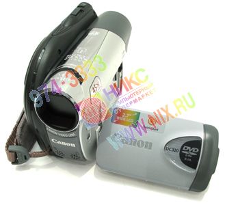    Canon DC320 DVD Camcorder(DVD-RW/-R/-R DL,1.07Mpx,37x Zoom,SD/SDHC/MMC,,2.7)
