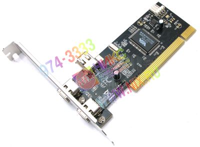   PCI to IEEE1394 2 port-ext /1 port-int Orient TR-1394(E) (RTL)